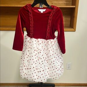 ⭐️3/$20 Marmellata Red and White Starry Kids Dress